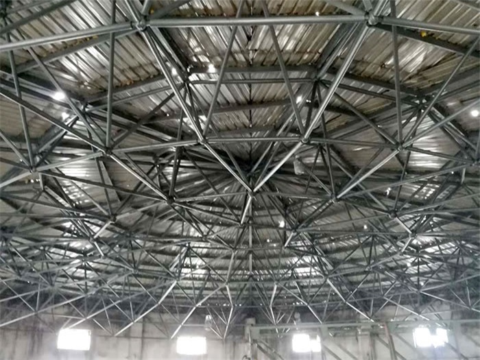 津南洗煤厂蓄水池网架